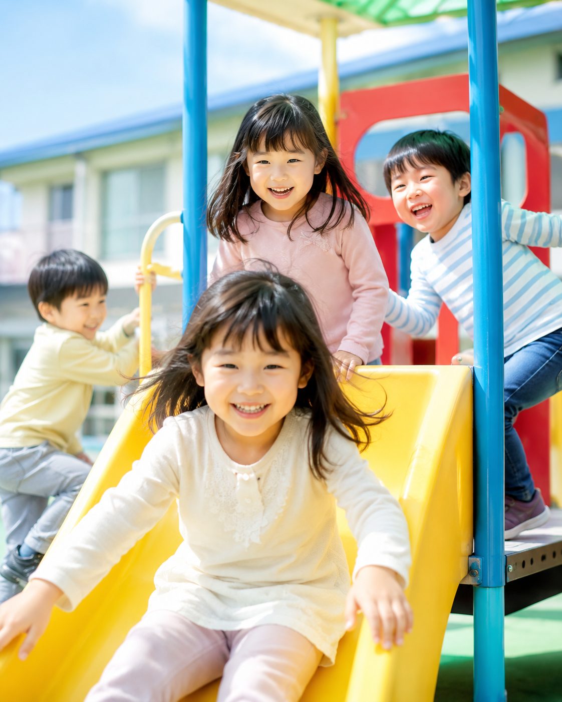 10年後の笑顔へ。ひとりひとりと、いっしょに歩く。