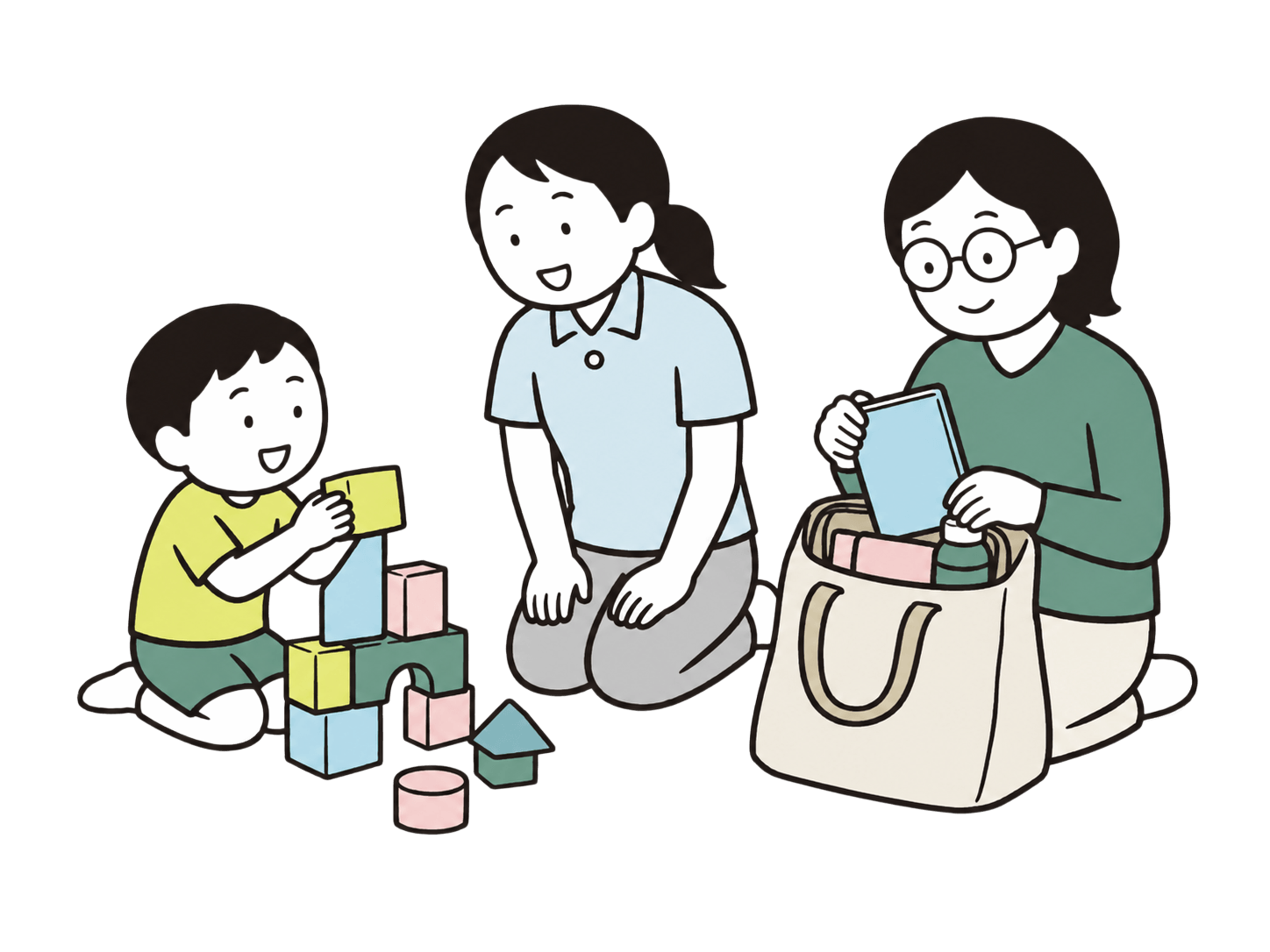 10年後の笑顔へ。ひとりひとりと、いっしょに歩く。
