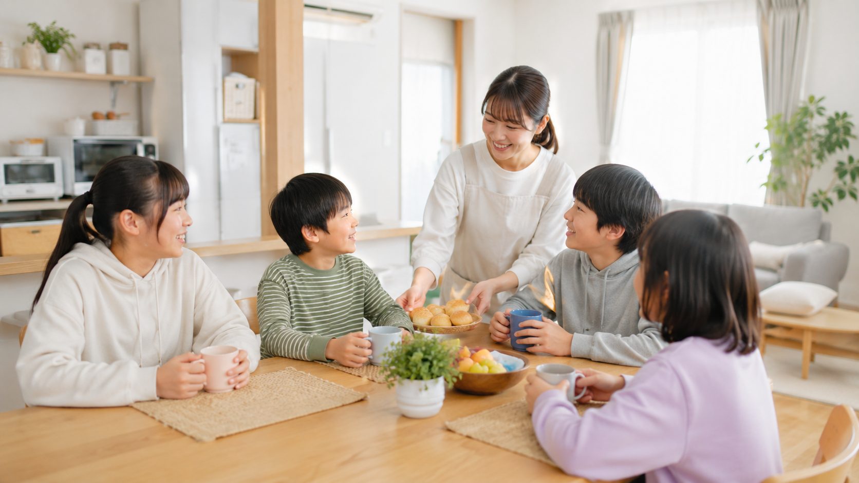 10年後の笑顔へ。ひとりひとりと、いっしょに歩く。